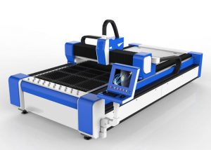 500W fiber laser skärmaskin för rostfritt stål / ms höghastighet 100 m / min