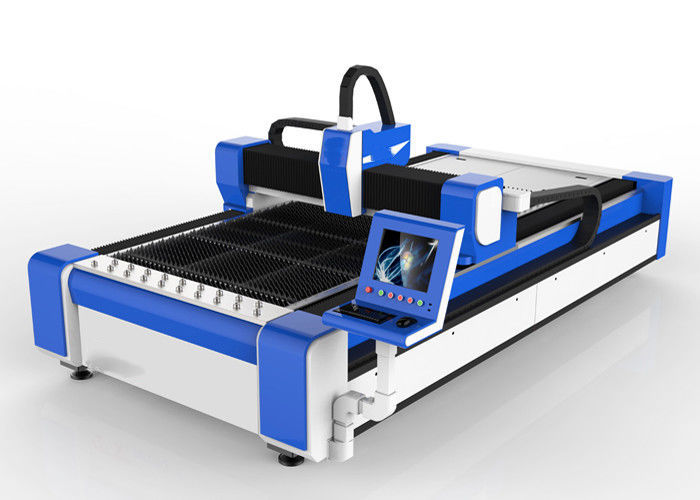 500W fiber laser skärmaskin för rostfritt stål / ms höghastighet 100 m / min