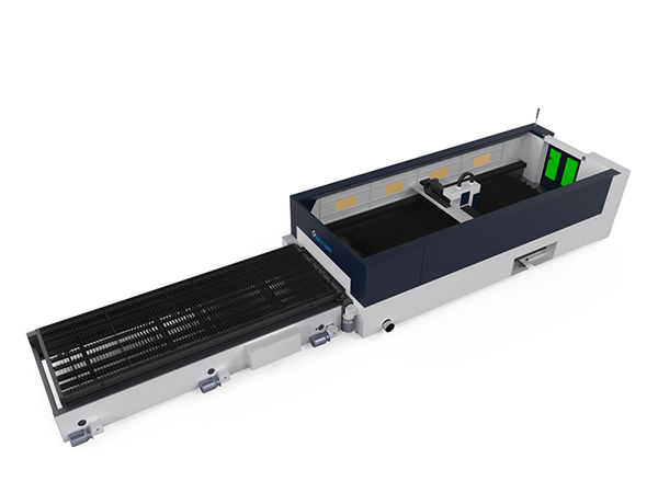 hög precision metallfiber laser skärmaskin 500w raycools skärhuvud
