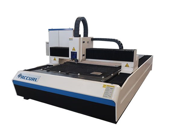 2000w fiber laser skärmaskin används i mjukt stålplatta / järnplatta