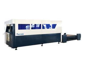 enda plattform cnc fiber laser skärmaskin, metallplåt skärare