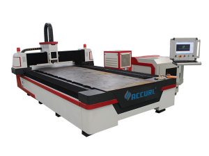fiberoptisk väg industriell laser skärmaskin kompakt med automatisk häckningssystem