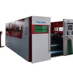 automatisk industriell laser skärmaskin höghastighets dubbelt utbytesbord