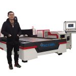 linjär styrning cnc laserrör skärmaskin för koppar / titan