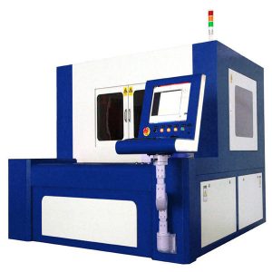 380v 50 / 60hz fiberlaserskärmaskin för höga exakta metalldelar