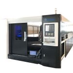 3000w fiber cnc laser metall skärmaskin dubbel drivande struktur