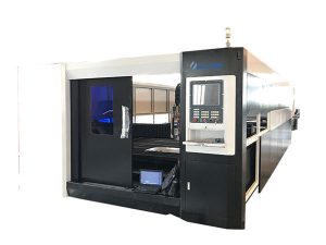 plåt rostfritt stål fiber laser skärmaskin 1000w hög precision